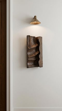 Abstrakte Skulptur aus Gussstein von Alentes Atelier A