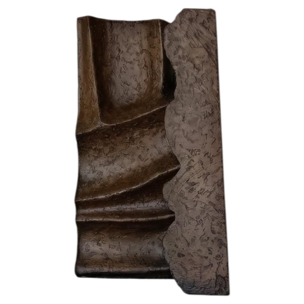 Abstract Sculpture in Cast Stone by Alentes Atelier