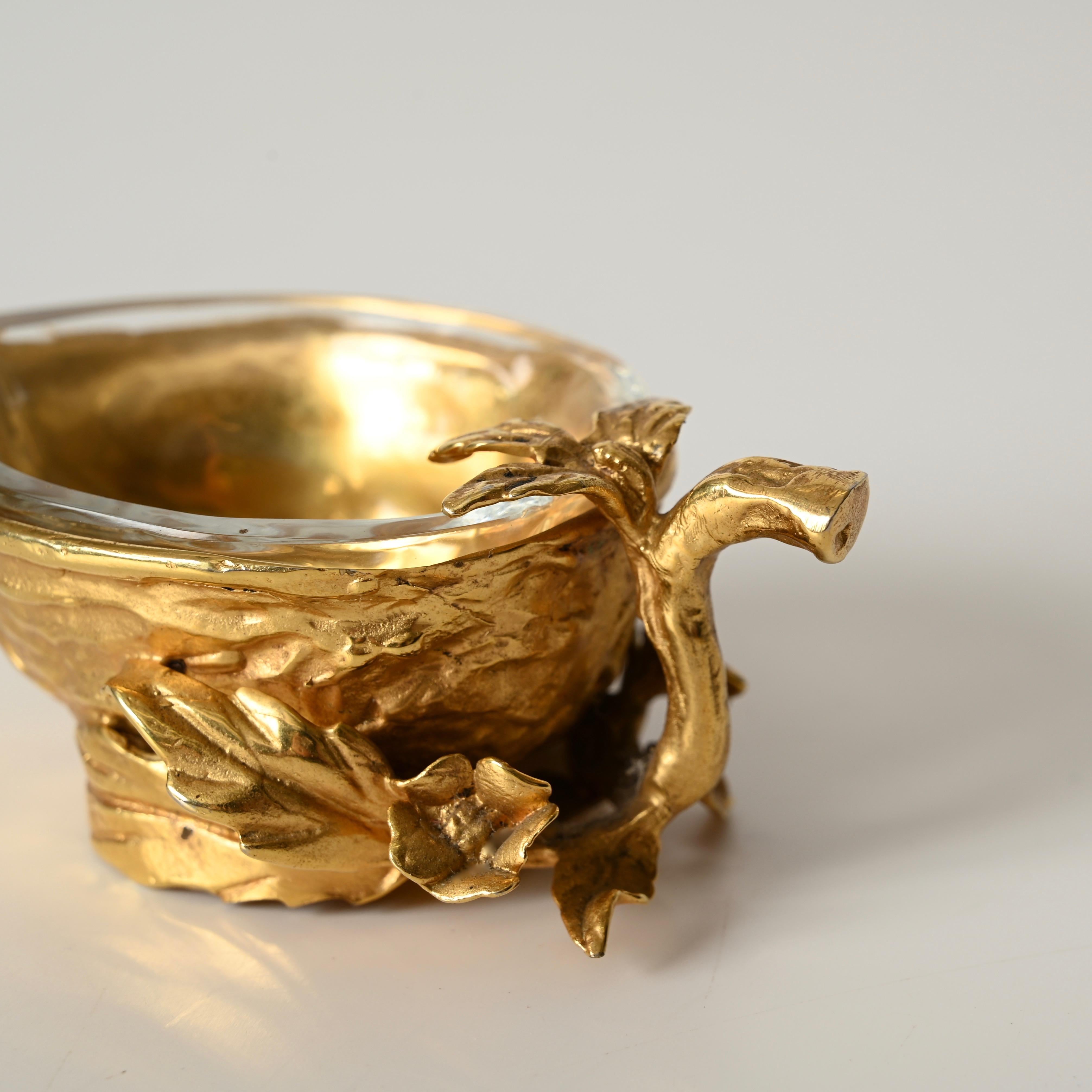 Hand-Crafted By and Documented Gabriella Crespi Gilded 