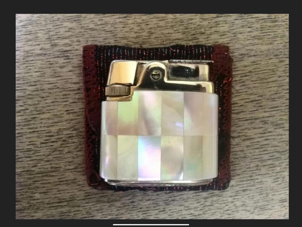 ronson mother of pearl lighter