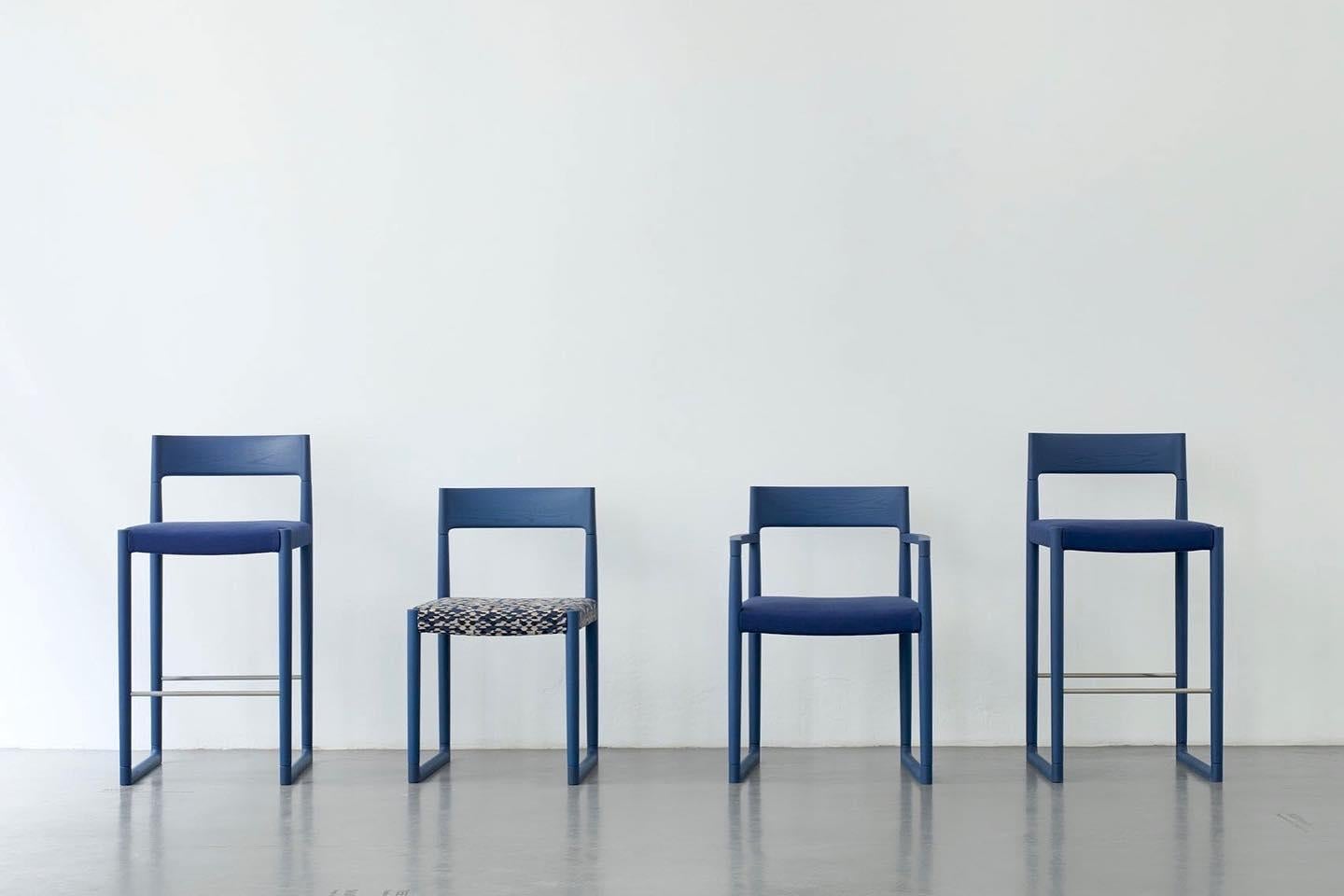 Hand-Crafted By-interiors Sweepy Chair w/ arms For Sale