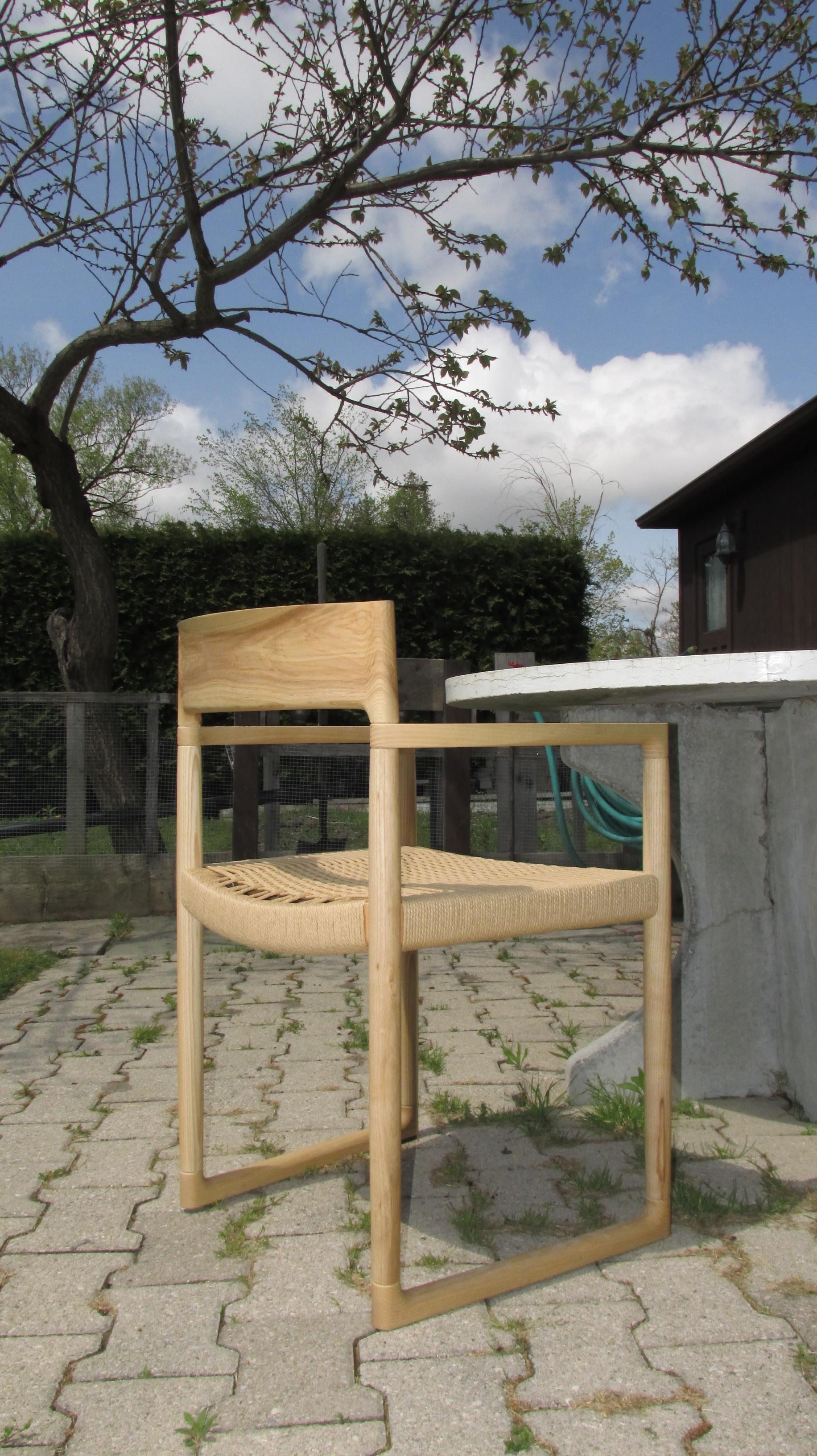 By-interiors Sweepy Chair w/ arms In New Condition For Sale In Toronto, CA