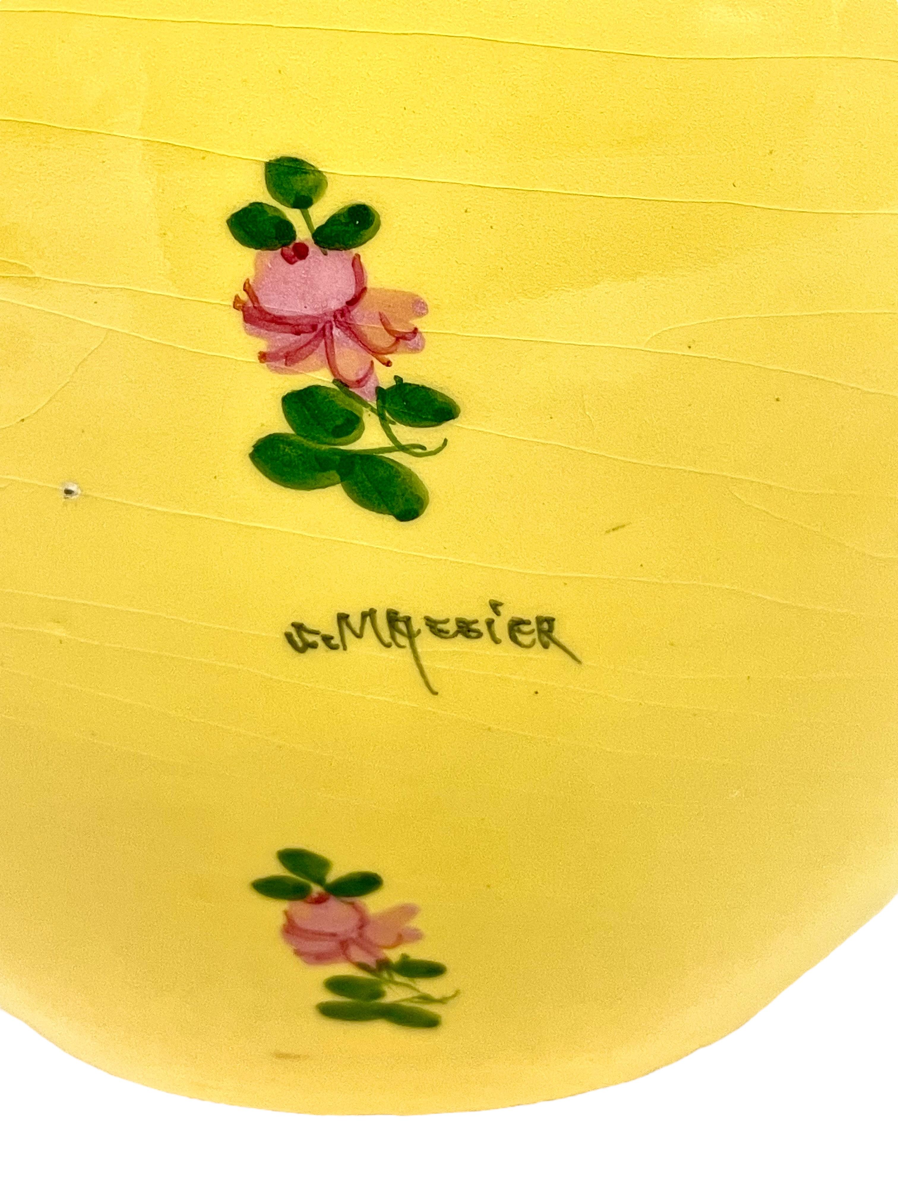 19th Century Large Pitcher Signed by Jérome Massier For Sale