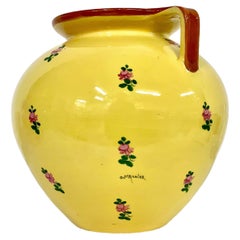 Large Pitcher Signed by Jérome Massier