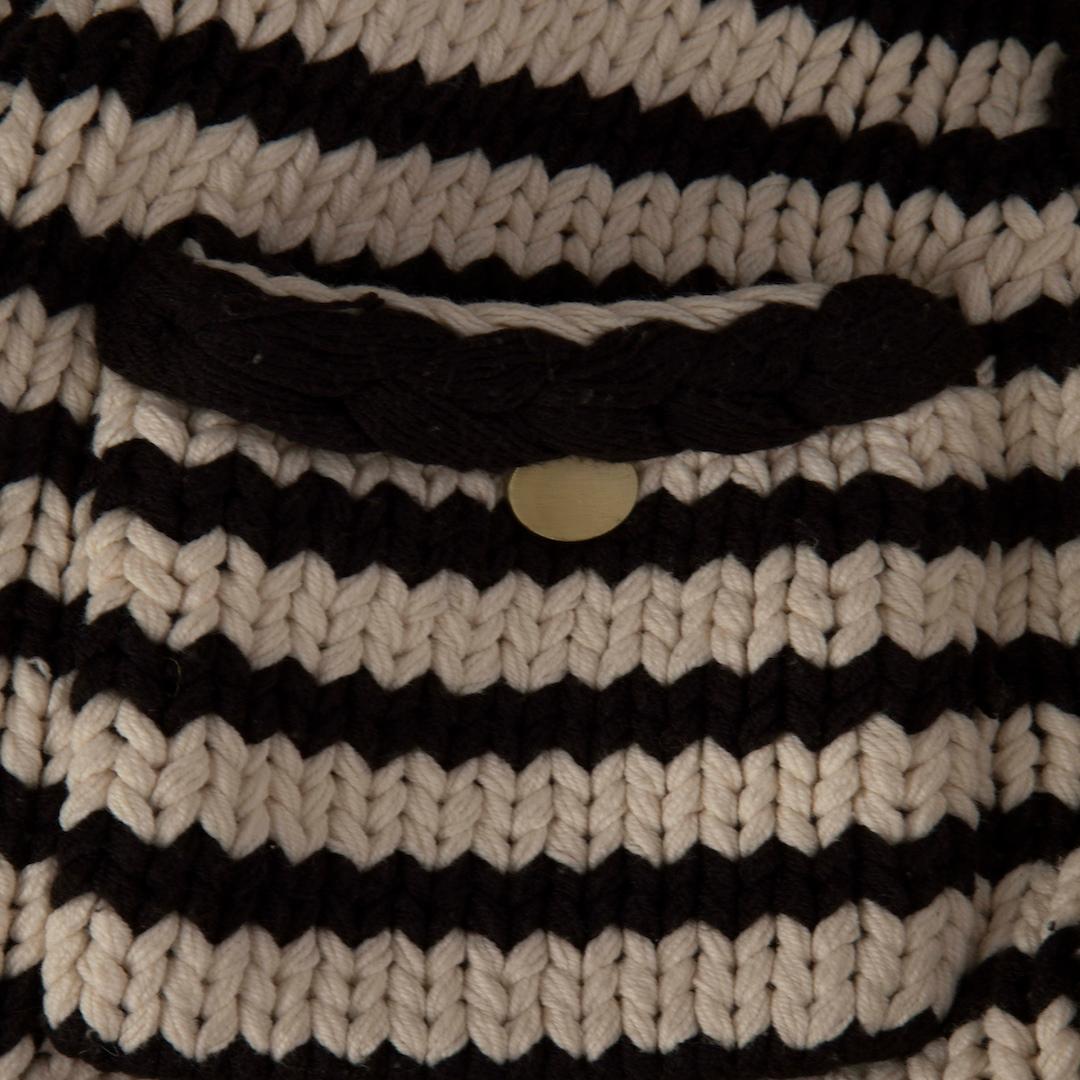 By Malene Birger Black & White Striped Cardigan Size M In Good Condition In London, GB
