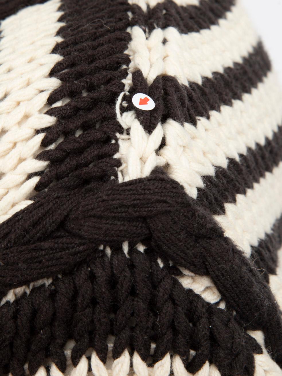 By Malene Birger Black & White Striped Cardigan Size M 1