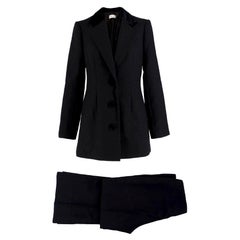 By Malene Birger Black Wool-Twill Suit - New Season