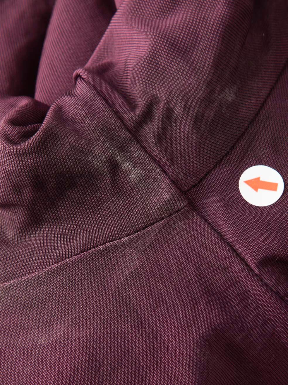 By Malene Birger - Top a maniche lunghe con paillettes viola - taglia L. In condizioni buone in vendita a London, GB