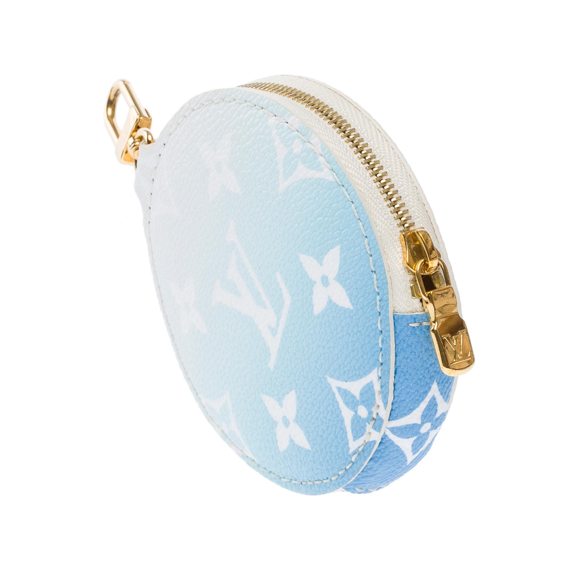By the Pool Louis Vuitton Multi-Pochette shoulder bag in Blue canvas, GHW For Sale 9