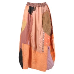 By Walid Cotton Midi Skirt Xsmall