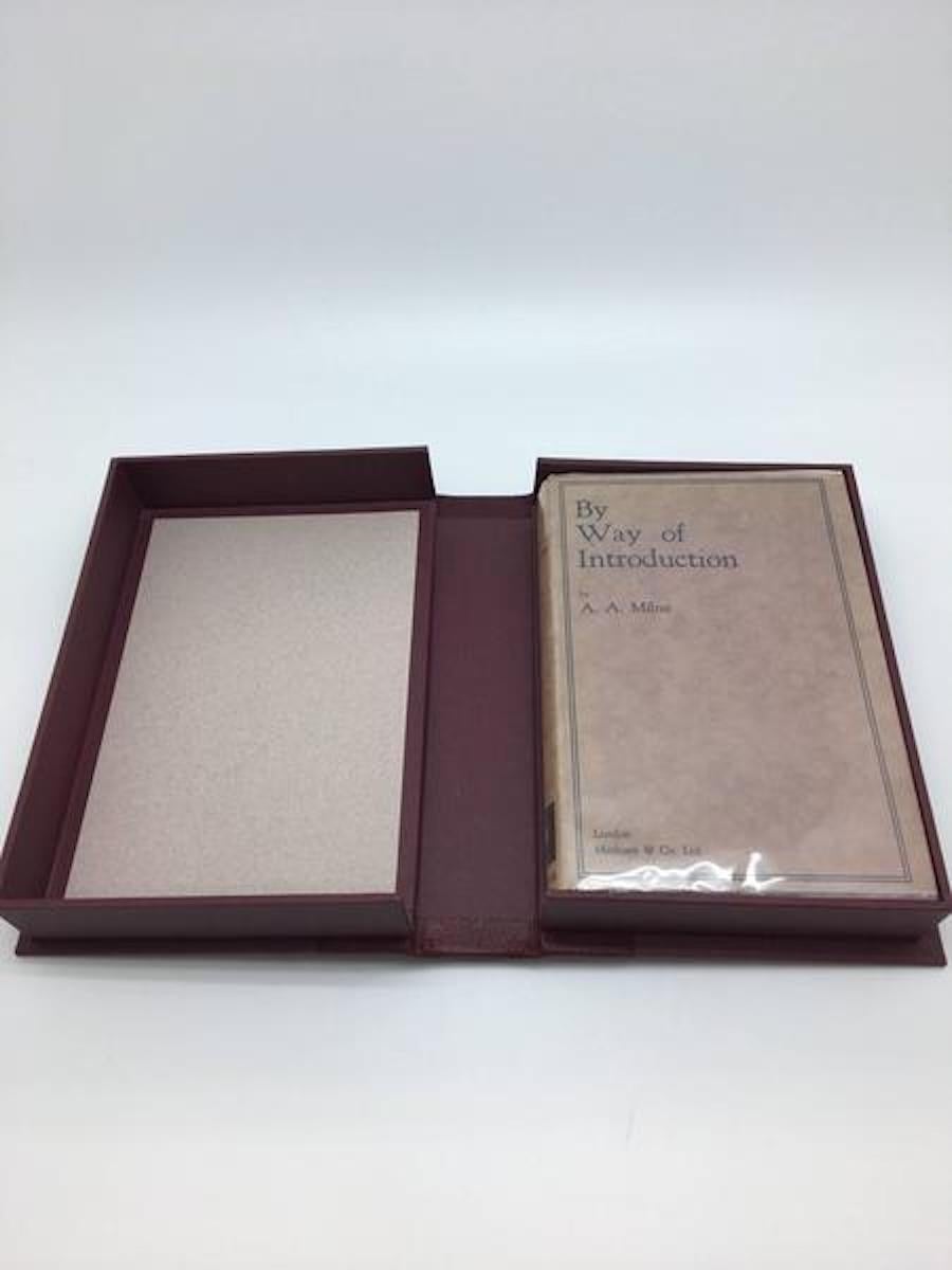 By Way of Introduction, Signed by A.A. Milne, Circa 1929 For Sale 2