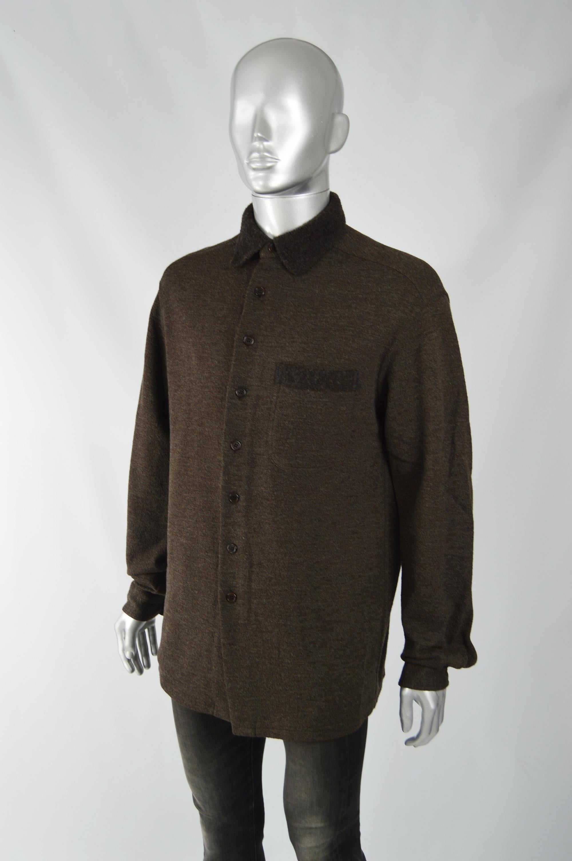 mens vintage knit shirts