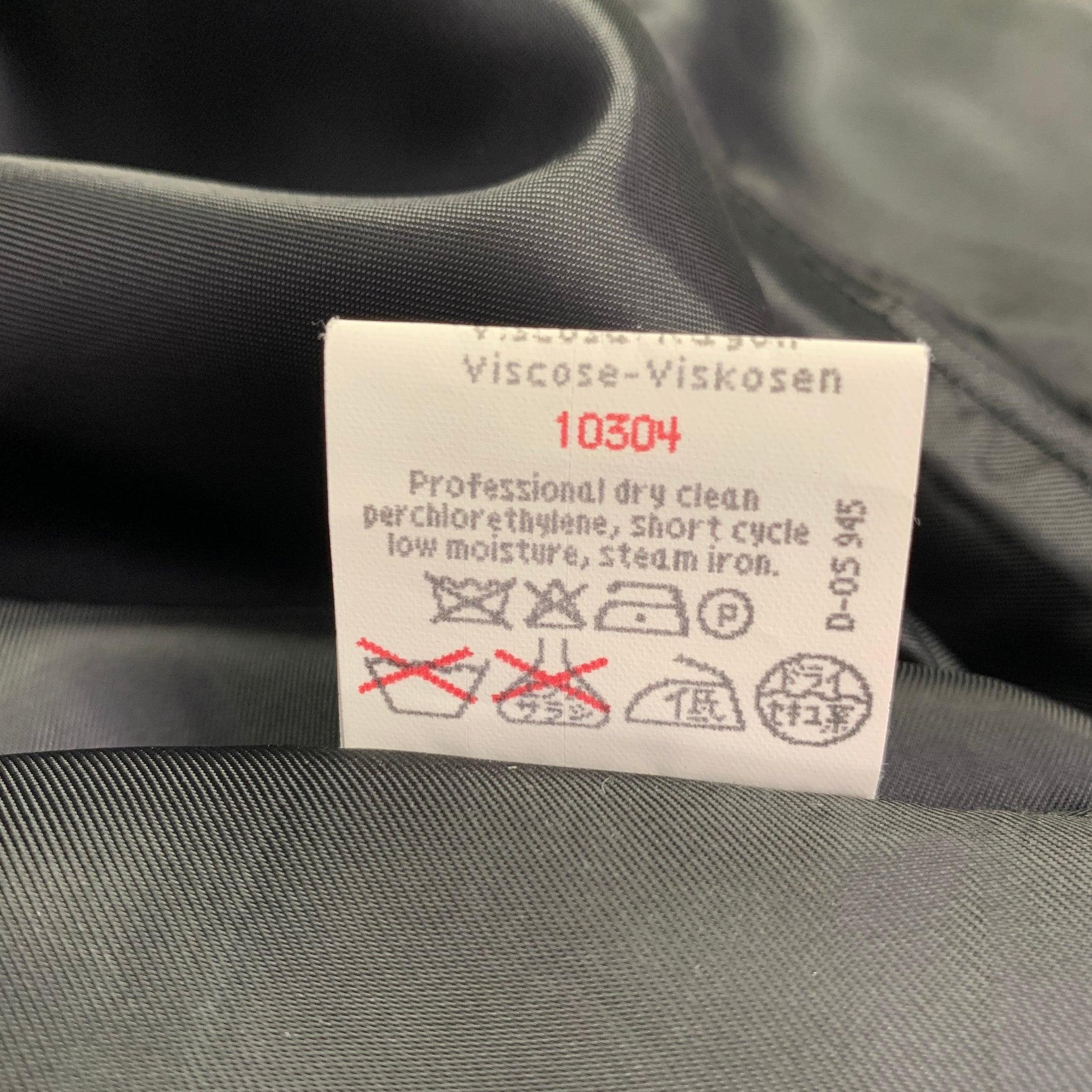 BYBLOS Size 42 Black Multi Color Stars Linen V-Neck Vest For Sale 5