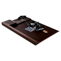 Bynamics Leather Desk Director Phone System Six Hundred, 1985