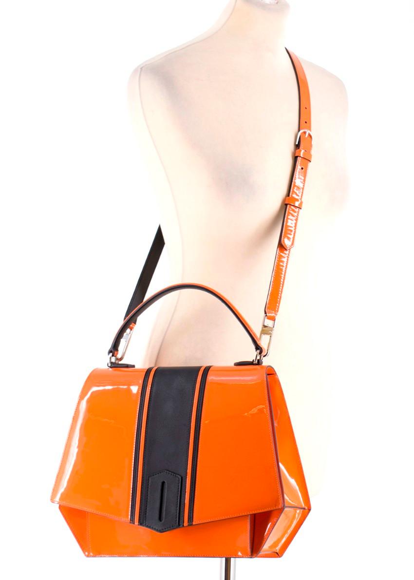 Orange Byredo Medium Seema Top Handle Bag 