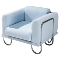 Byron Botker for Landes Lounge Chair with Tubular Frames