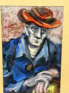 Expressionistisches Selbstporträt von Byron Randall