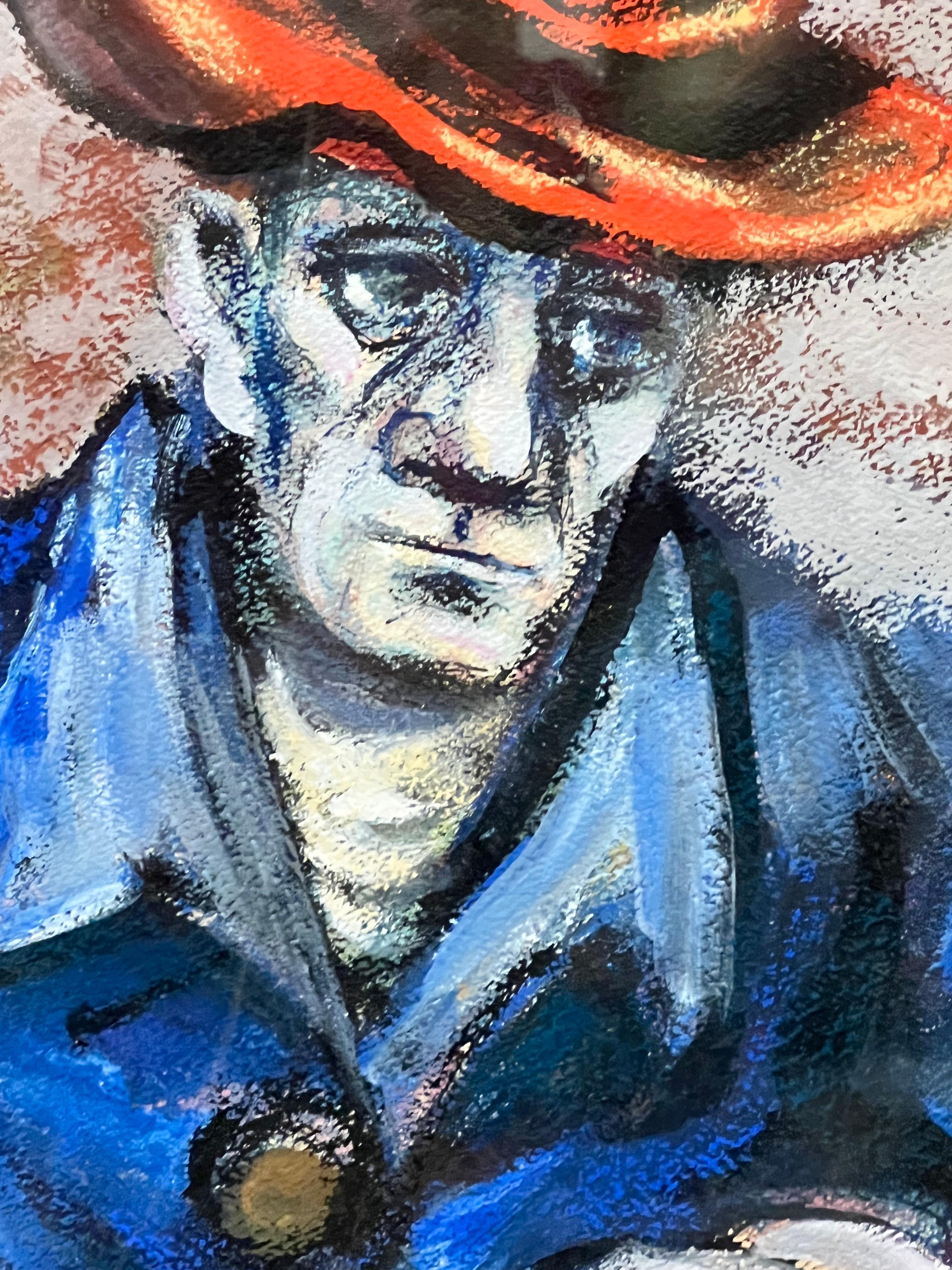 Expressionist Self Portrait by Byron Randall 2