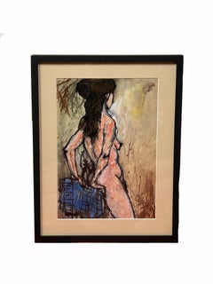 Modern Mixed Media Nude by Byron Randall