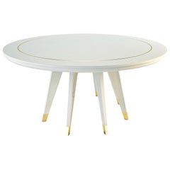 Byron White Dining Table by Giannella Ventura