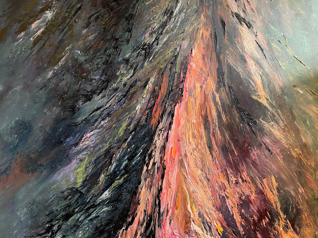 „Passage of Dreams“ von Byron Z. Tripp – Traumhaftes surrealistisches Meereslandschaftsgemälde im Angebot 2