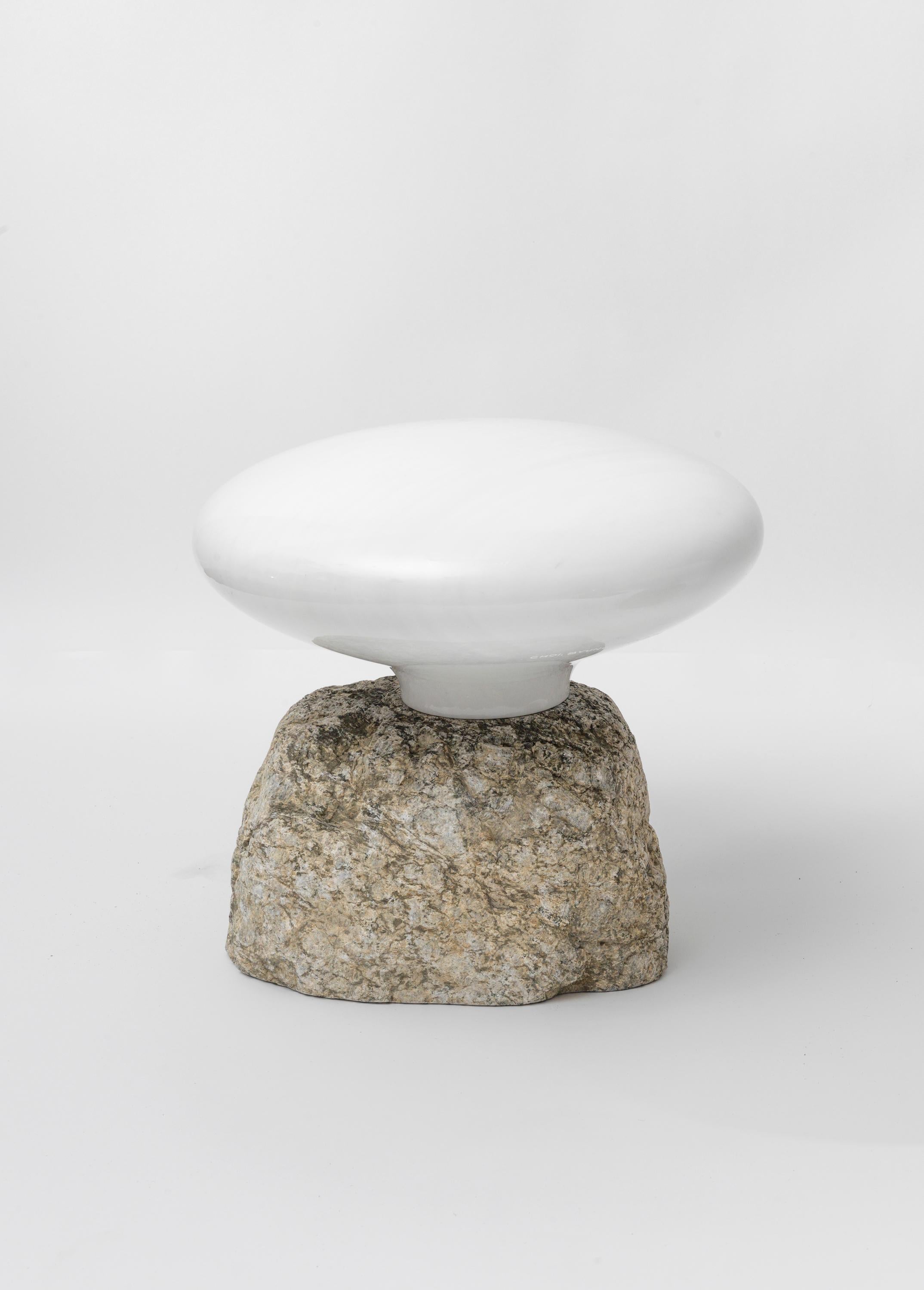 Korean Byung-Hoon Choi, Stool, White Marble, Natural Stone, 2015