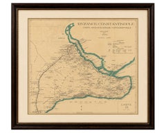 Byzance–Constantinople: Archaeological & Topographical Map, MISN, 1938