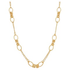 Byzantine 18K Gold Dual-Chain Necklace