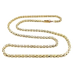 Collana bizantina da 3 mm in oro giallo