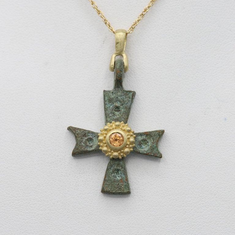 ancient byzantine cross