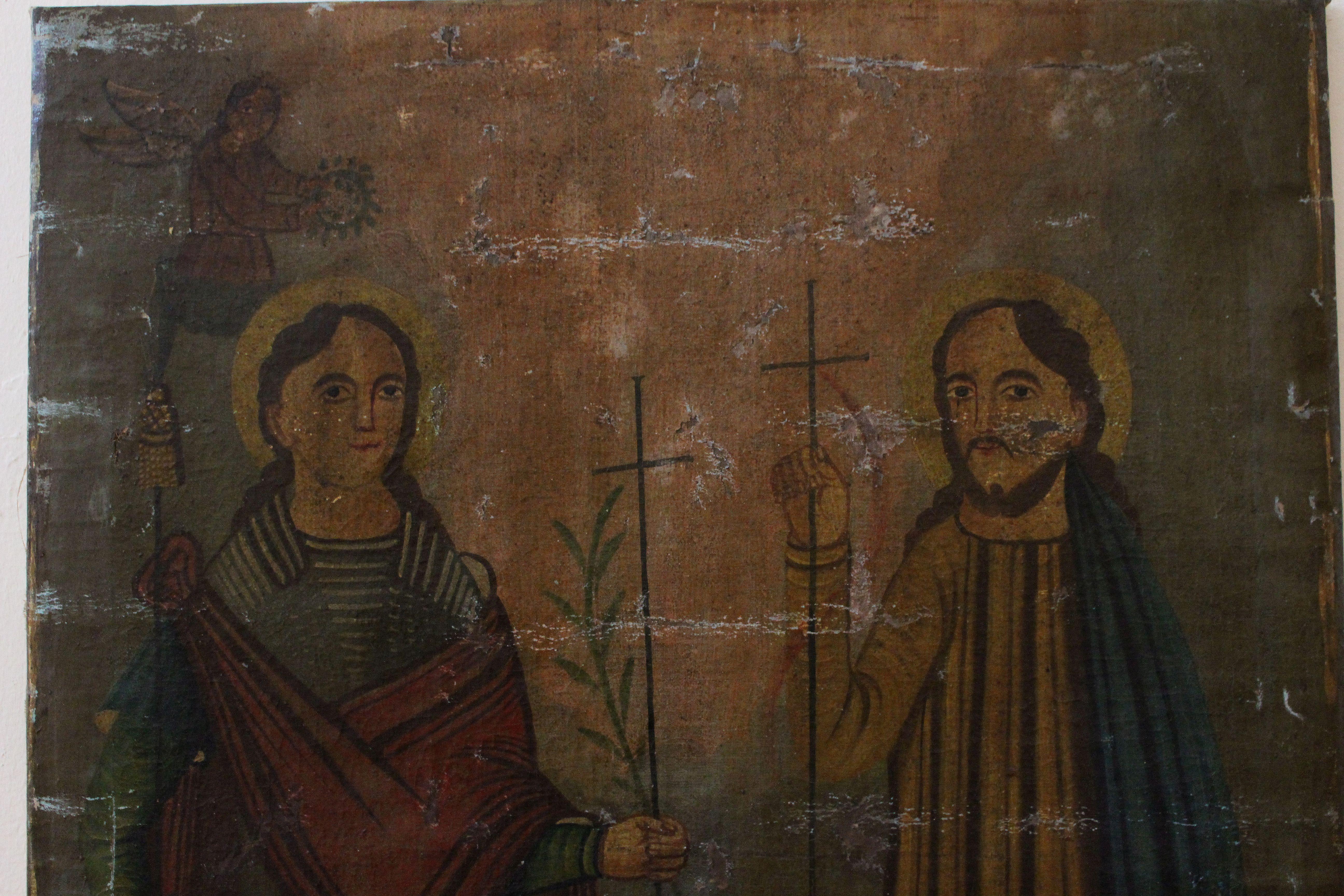 Balcanico Icona d'arte bizantina in vendita