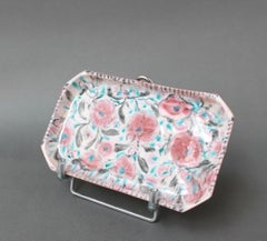 Byzantine-Inspired Ceramic Vide-Poche by Édouard Cazaux (circa 1950s)