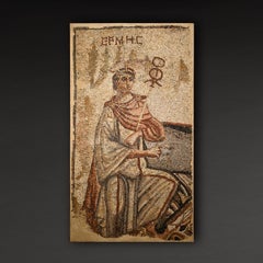 Byzantine Mosaic Panel of Hermes