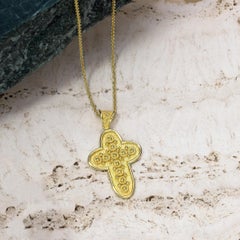 Byzantine Rounded Cross Pendant