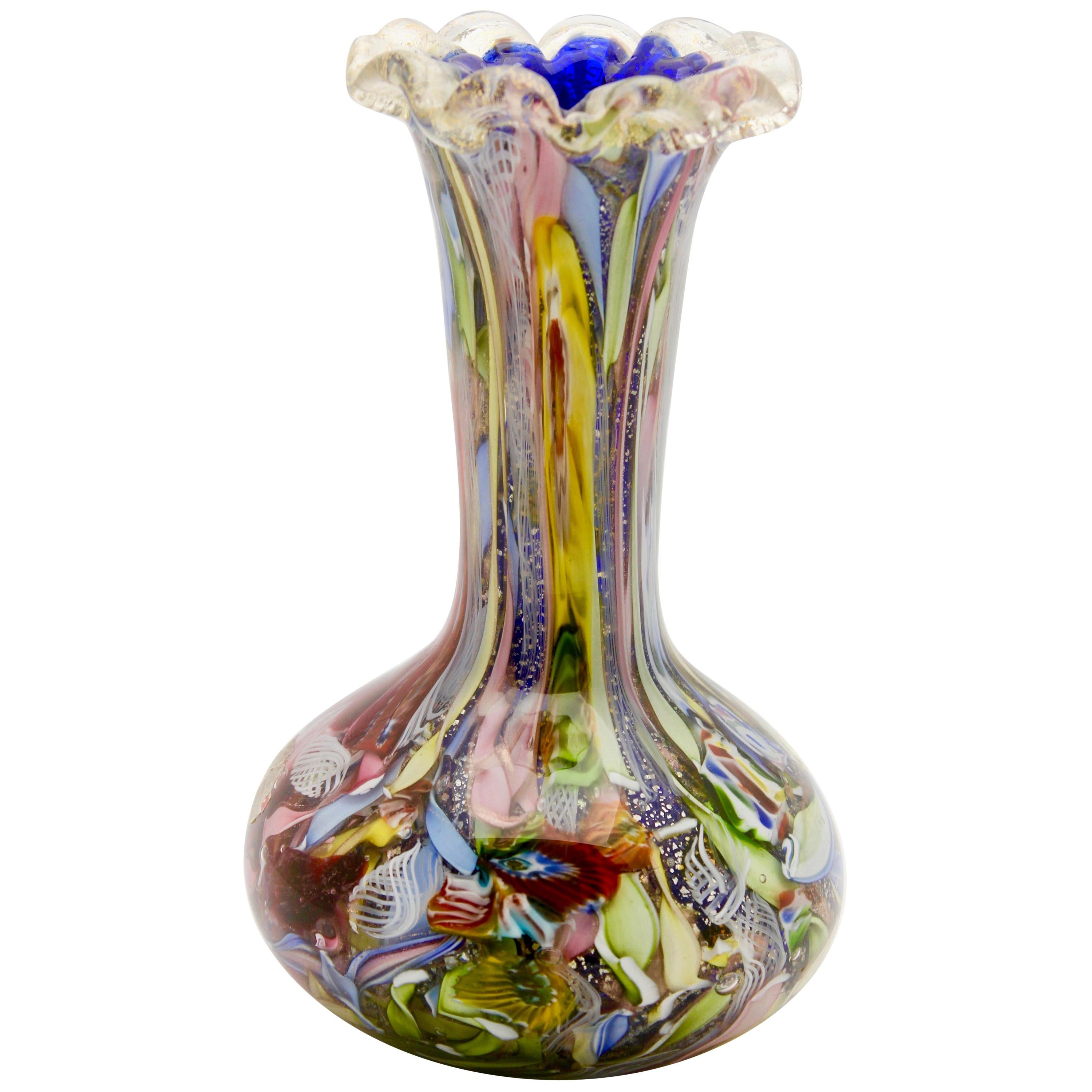 Byzantine Series Made in Murano by the A.VE.M Glassworks in 1950, Tutti Frutti