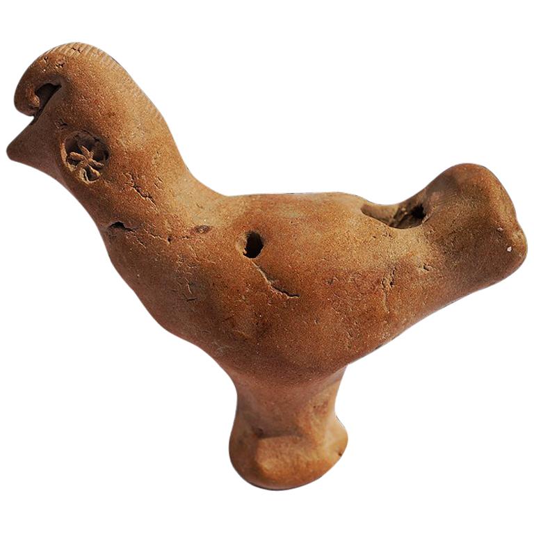 Byzantine Whistle Shape of Rooster For Sale