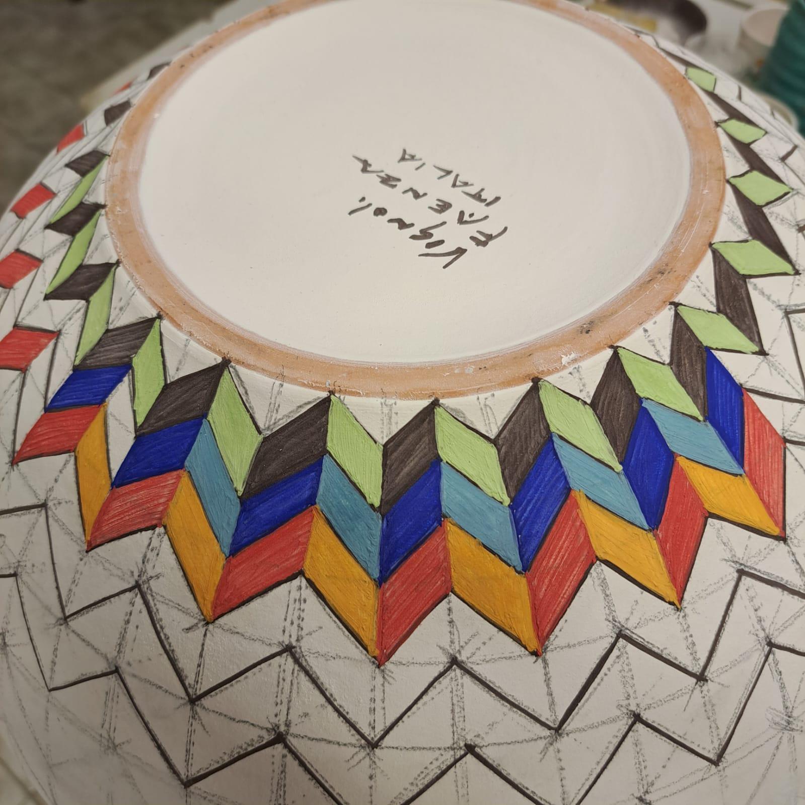 Tarro de Luna Bizancio Cerámica Pintada a Mano Italia Contemporáneo, Siglo XXI en venta 9