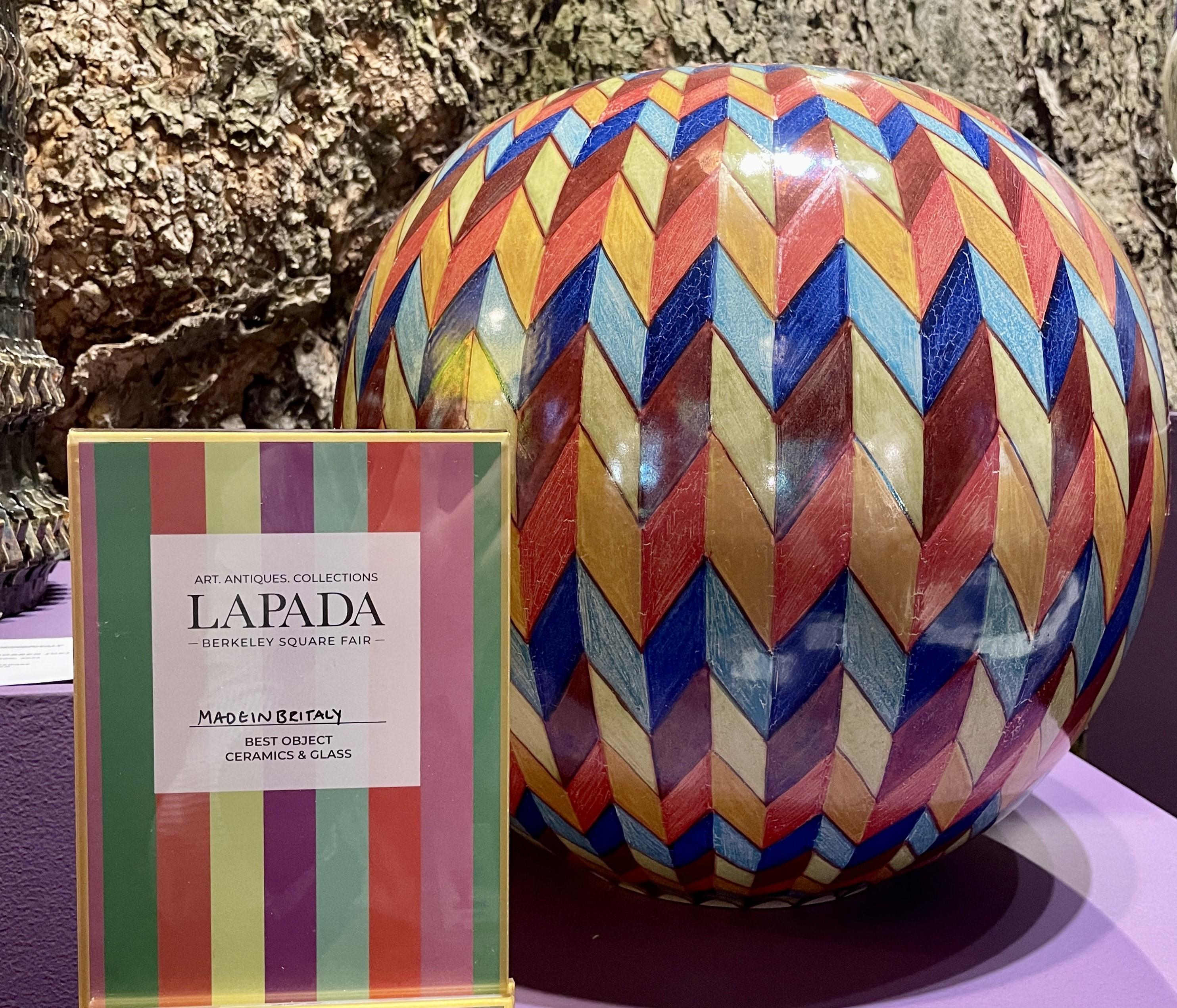 Tarro de Luna Bizancio Cerámica Pintada a Mano Italia Contemporáneo, Siglo XXI en venta 11