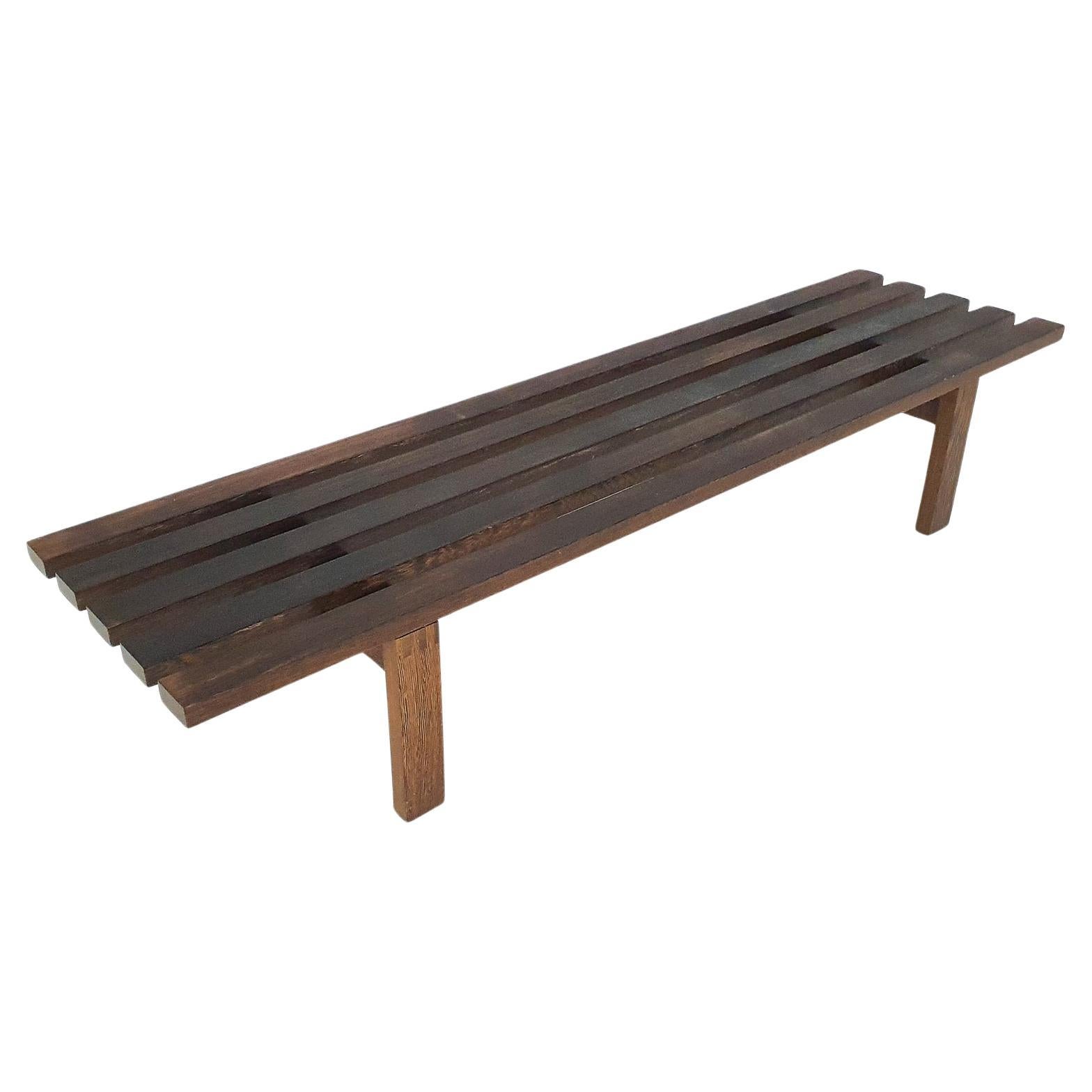 Bz81 Slat Bench by Martin Visser for ‘T Spectrum, the Netherlands, 1965
