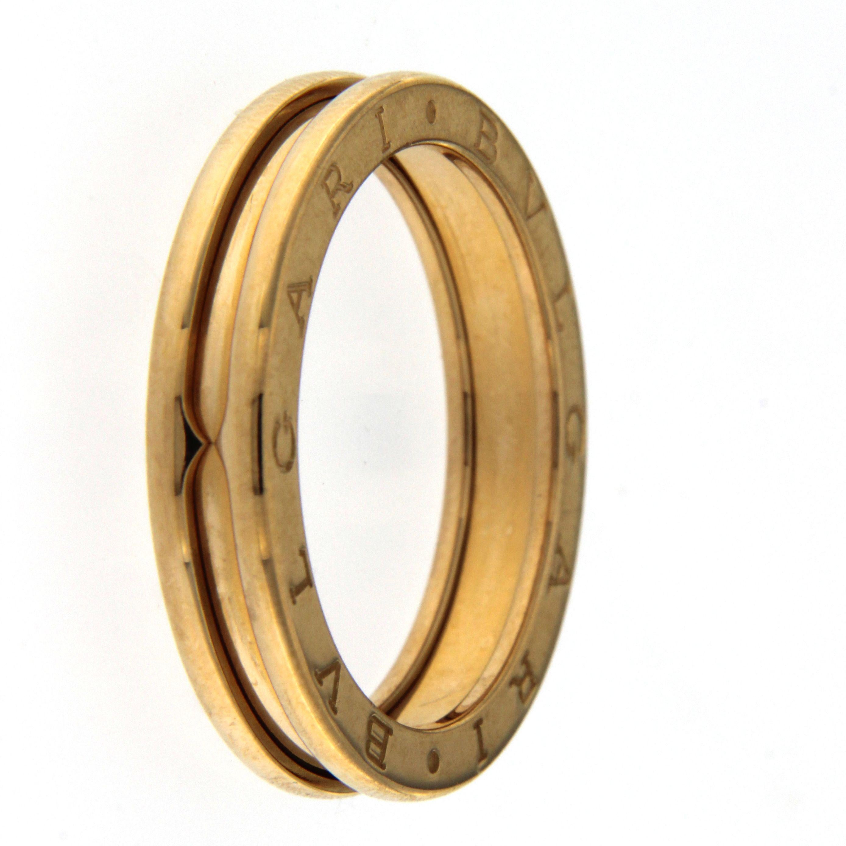 Bzero1 Ring 18 Karat Pink Gold 1 Band 4