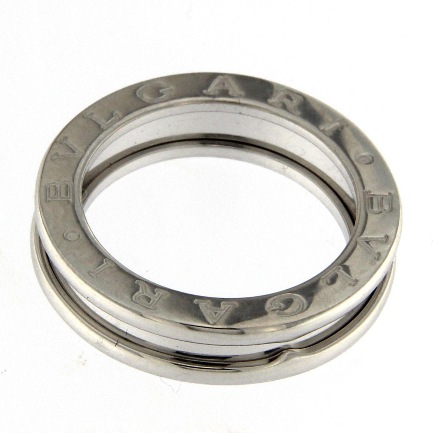 BZERO1 Ring 18 Karat White Gold 1 Band For Sale 1