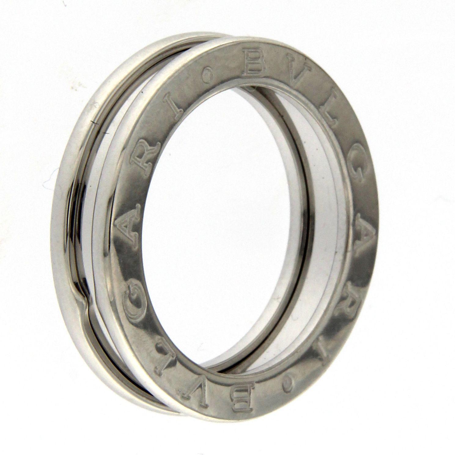 BZERO1 Ring 18 Karat White Gold 1 Band For Sale 2