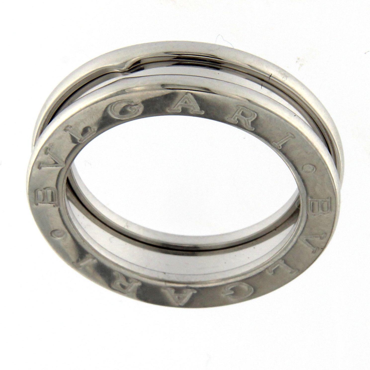 BZERO1 Ring 18 Karat White Gold 1 Band For Sale 3