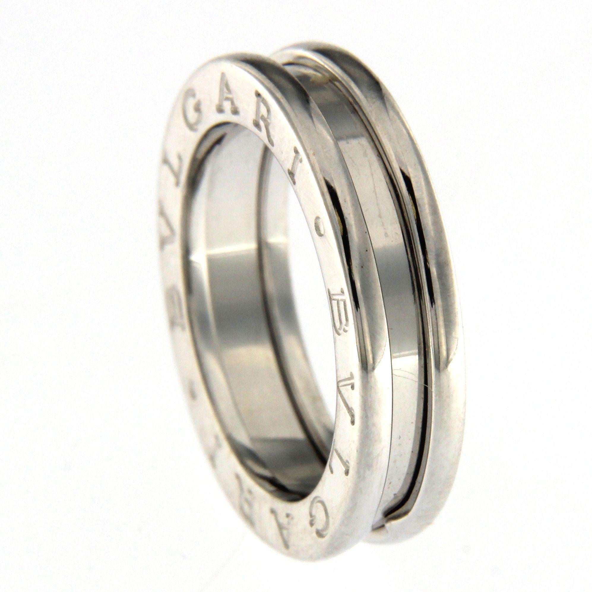 BZERO1 Ring 18 Karat White Gold 1 Band For Sale 1