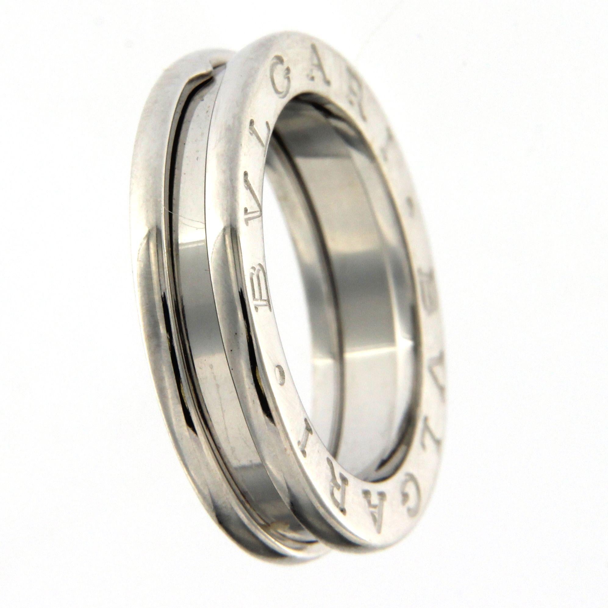 BZERO1 Ring 18 Karat White Gold 1 Band For Sale 3