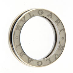 Bzero1 Ring 18 Karat White Gold 1 Band