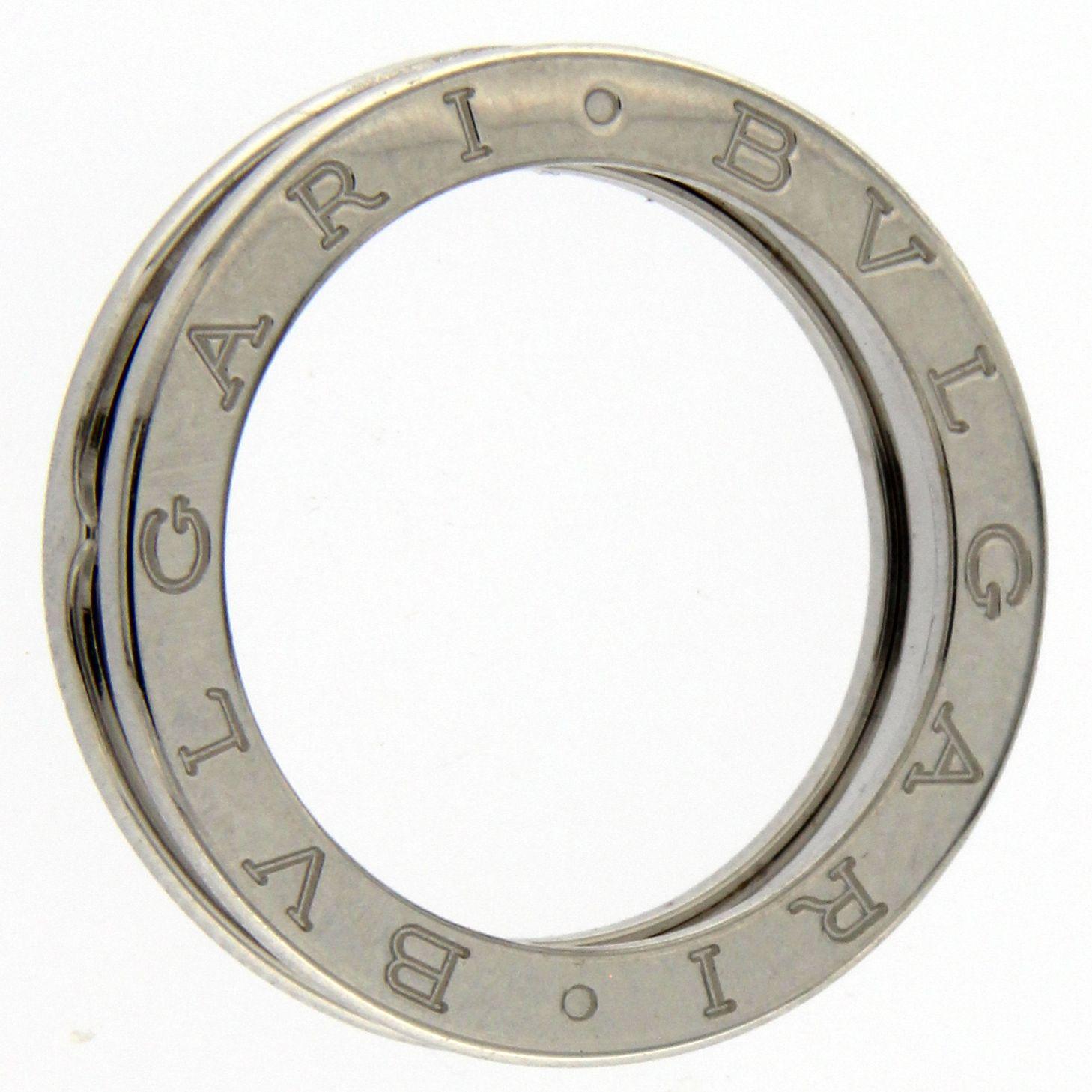 BZERO1 Ring 18 Karat White Gold 1 Band For Sale 3