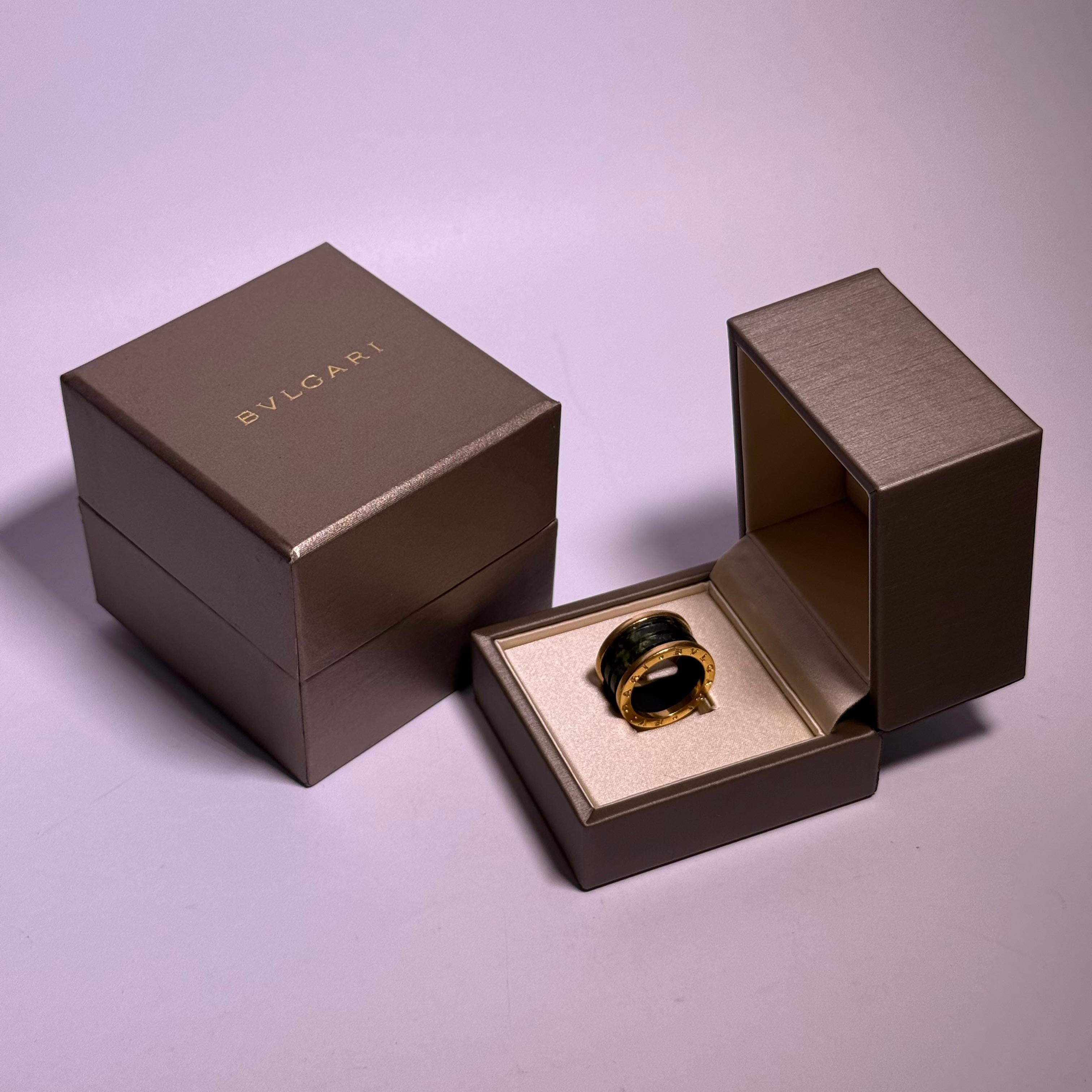 BZero1 Ring with Serpentine in Red Gold by Bvlgari In Good Condition For Sale In Lucerne, CH