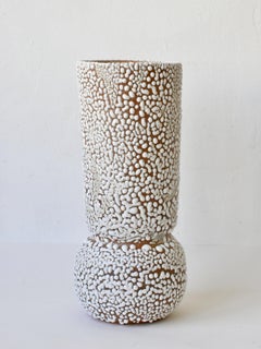 C-015 White Stoneware Vase by Moïo Studio