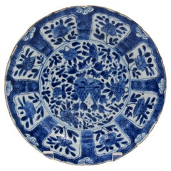 Chinesischer Export-Porzellanteller aus der Kangxi-Periode um 1670-90